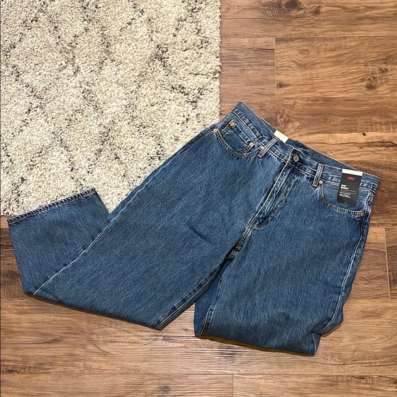 Levi's 578 Baggy Blue Jeans with Classic Denim Style 33x30 - Picture 1 of 6
